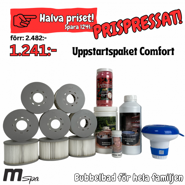 M-Spa Uppstartspaket Comfort
